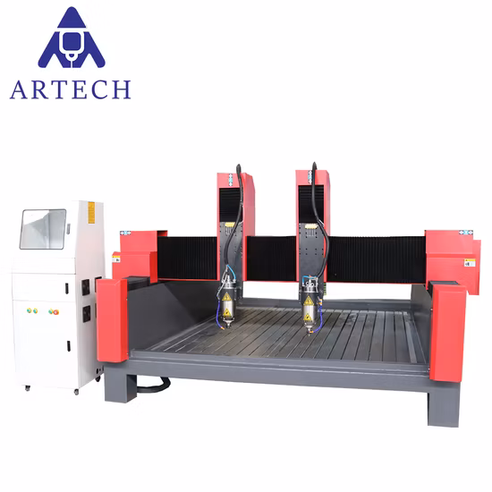 900 x 1300mm 작업 영역, 더블 헤드, CO2 레이저 조각, 절단기, CNC 라우터